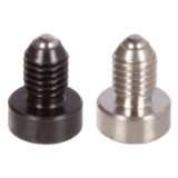MAE-FDS-KU-K-AS-ASN - Spring Plungers with Ball and Head, Internal Hexagon, Normal Spring Tension