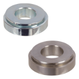 MAE-MN-686.5 - Discos niveladores esféricos MN 686.5, material acero y acero inoxidable