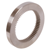 MAE-IZK-M1-RF - Straight-Toothed Internal Gears Made from Stainless Steel, Module 1