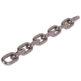 DIN 766-A-RDSK-RF - Round-Link Steel Chains similar to DIN 766 A, Stainless