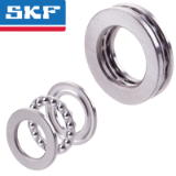SKF®-AXIAL-KULG - Łożyska kulkowe zwykłe osiowe SKF ®, jednokierunkowe, średnica wewnętrzna 10 do 100mm