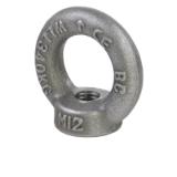 DIN582-RINGMU-ST - Lifting Eye Nuts DIN 582 (Ring Nuts), Steel C15E, forged version