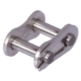 DIN ISO 606-VGL-E-RK-Nr 11E-RF - Connecting Links for Single-Strand Roller Chains Similar to DIN ISO 606 (formerly DIN 8187), Stainless Steel, No. 11/E