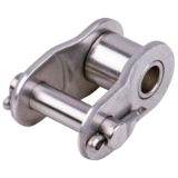 DIN ISO 606-KGL-E-RK-NR12L-PREMIUM-RF - Connecting Links for Single-Strand Roller Chains Similar to DIN ISO 606 (formerly DIN 8187), Stainless Steel, Premium, No. 12/L