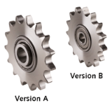 MAE-KSPR-KSP-R-RF - Chain tensioning wheels KSP-R with bearing, Stainless Steel