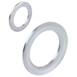 MAE-BS-ZRR-STVZ - Flanges for Timing Belt Pulleys, Material steel zinc-plated