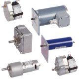 Helical small geared motors