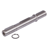 MAE-ABTRIEBSW-BEIDS-H/I - Push-In Type Output Shafts, Double Sided, for Worm Gear Units H/I