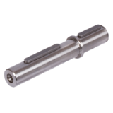 MAE-ABTRIEBSW-EINS-H/I - Push-In Type Output Shafts, Single Sided, for Worm Gear Units H/I